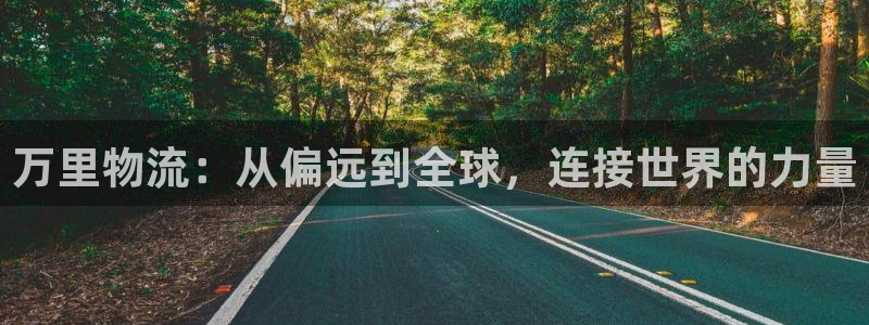 ,优游国际注册登录链接流程：万里物流