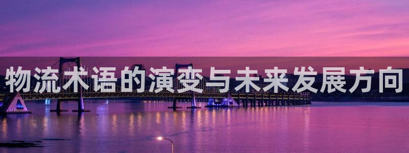 ,优游国际加拿大app预测：物流术语的演变与未来发展方向